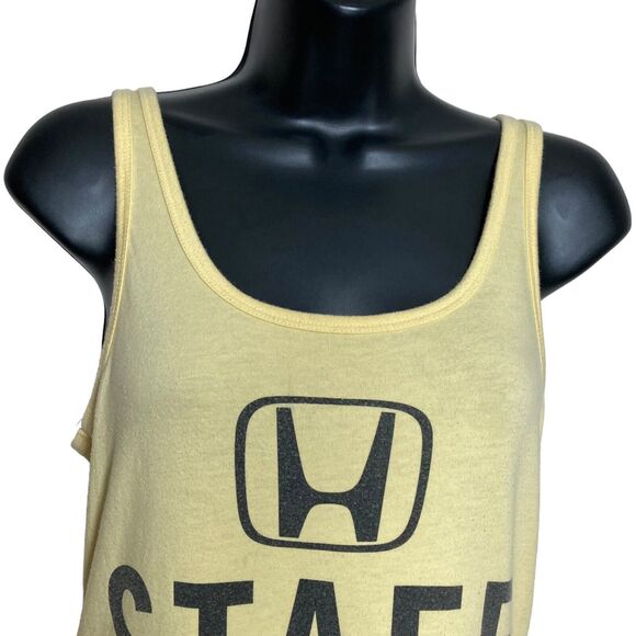 Linkin Park Incubus Tank Top Yellow Honda Civic Tour T-Shirt Staff Event Crew - Picture 3 of 12